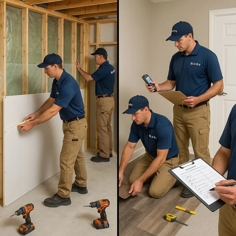 Repairs and Reconstruction process in Belmont County, OH